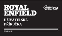 2022 Royal Enfield Super-Meteor 650 - Uzivatelska prirucka CZ-1